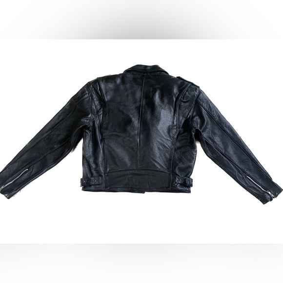 WILSON ❤️❤️ BIKERS LEATHER JACKET - Picture 5 of 14